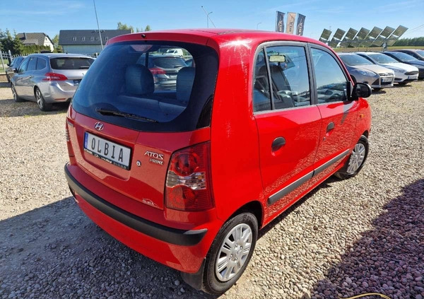 Hyundai Atos cena 8900 przebieg: 74977, rok produkcji 2007 z Otwock małe 436